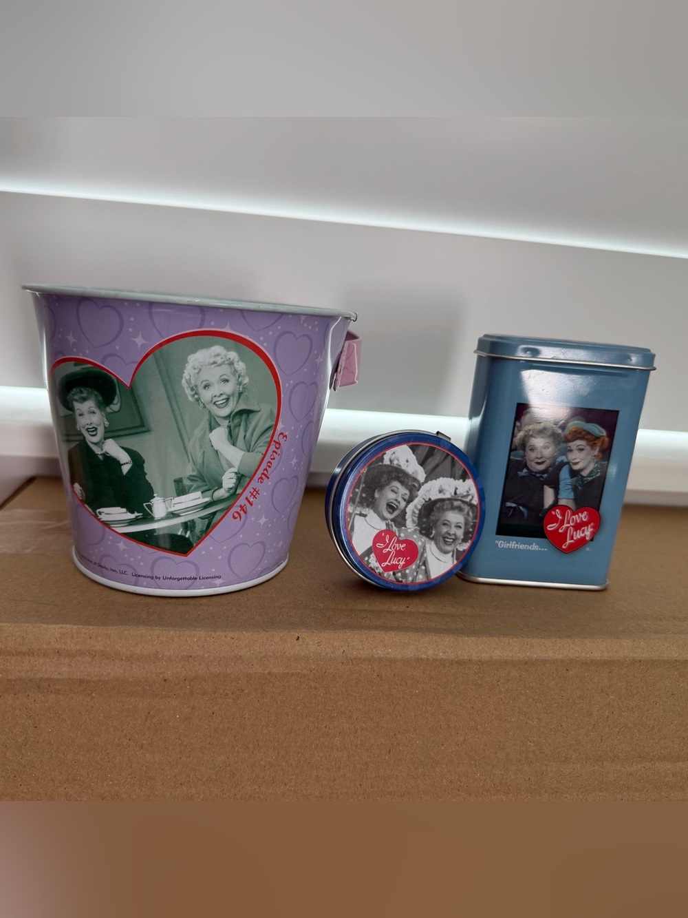 Lucille Ball Tins